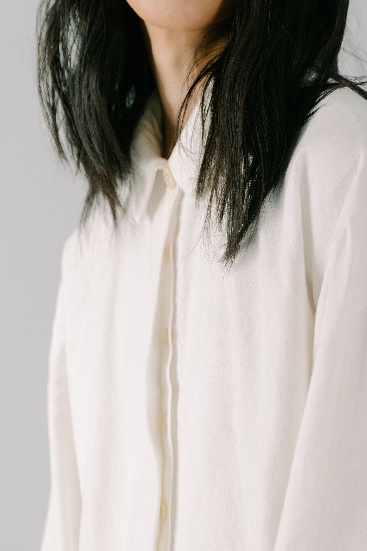 Hidden Button Jacket